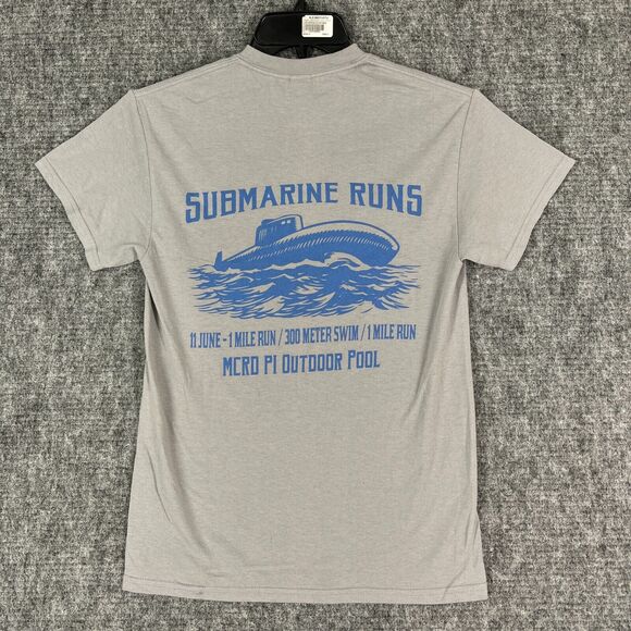 Submarine Shirt Mens Small Marines Military Semper Race South Carolina 2021 MCCS - Picture 1 of 11